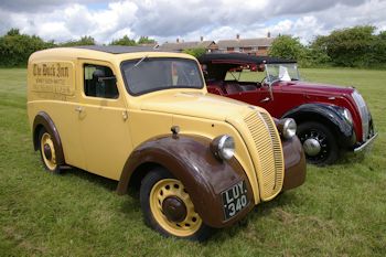  two Morris 8s